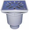 Detail produktu Perfekt dvorn� vtok DN110 se svisl�m odtokem plast/nerez HL606S/1, Hutterer & Lechner