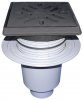 Detail produktu Perfekt dvorn� vtok se svisl�m odtokem a izola�n� p��rubou, litina HL616.1, Hutterer & Lechner