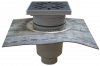 Detail produktu Perfekt dvorn� vtok DN160 se svisl�m odtokem a �ivi�n�m l�mcem, plast/litina HL616H/5, Hutterer & Lechner