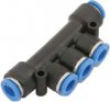 Detail produktu Rozd�lovac� spojka redukovan� - 2 vstupy a 3 v�stupy, plastov�