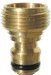 Detail produktu Adapt�r s vn�j��m z�vitem mosazn� X218Z, Xtra