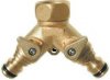 Detail produktu Konektor s ventily dvojit�, mosazn� X222Z, Xtra