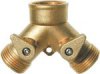 Detail produktu Konektor s ventily a vn�j��mi z�vity dvojit�, mosazn� X225Z, Xtra