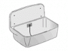 Detail produktu Plastov� v�levka b�l�  49cm, Abusanitair