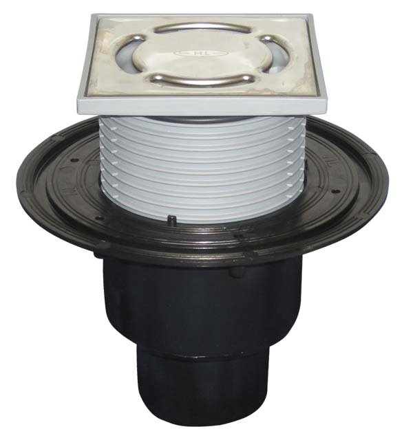 Podlahova vpust se svislym odtokem, sifonova vlozka \"Primus\" HL310NPr ...